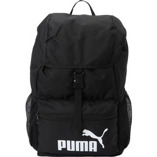 PUMA Phase Hooded 20L Backpack, Accessories, Black, OSFA