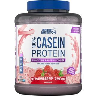 Applied Nutrition - 100% Kasein Protein, Jordbærfløde (EAN 5056555208014) - 1800g