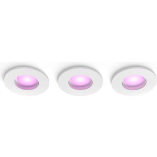 Philips Hue Xamento Indbygningsspot - Hvid - 3-Pak
