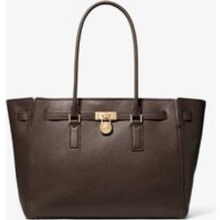 MK Hamilton Moderne Large Leather Tote Bag - Brown - Michael Kors - ONE SIZE