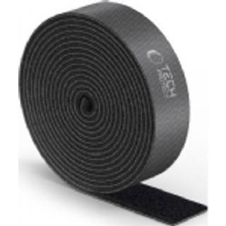 Tech-Protect Kabel Organizer i Velcro 3m - Sort