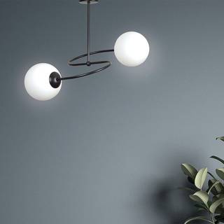 Selbi 2 Sort loftslampe - Ø15 cm, E14, 230V, uden lyskilde