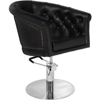 Gabbiano sort barberstol