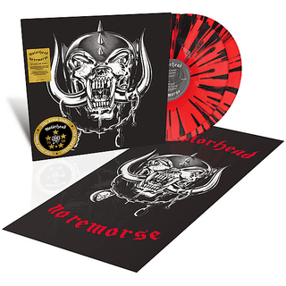 Motörhead - No Remorse (50th Anniversary) (Poster) (Red & Black Splatter Coloured) (2 LP)