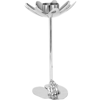 Hilke Collection Hilke X Mumitrold & Snorkfrøken Lysestage Forniklet - Lysestager Messing Silver - 2025MXHCSMSNP4