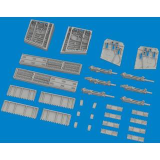 P-40N gun bays (6 guns) PRINT  EDUARD