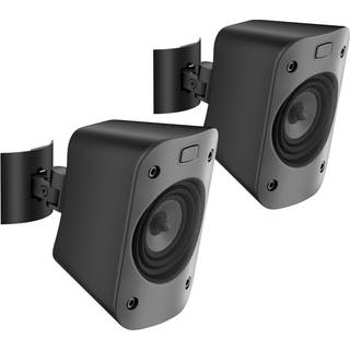Højttalermontering til Logitech Z906 Højttalervægmontering med hældning og drejelig justerbar loftmontering til Logetich Z906 Højttalermonterings