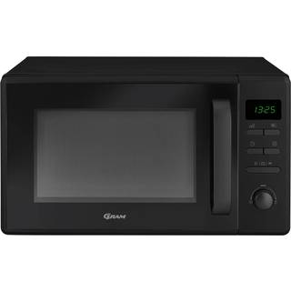 Gram ME 2070 B mikrobølgeovn Sort Solo mikroovn Bordplade 20 L 700 W
