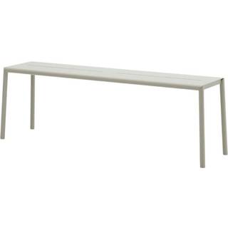 New Works Outdoor May Bench Havebænk Light Grey