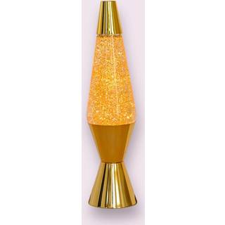 Guld glitterlampe med guld glitter