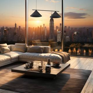 Hængelampe Capital Eko-Light, dæmpbar, Sort, Stue/spisestue, Metal, Moderne