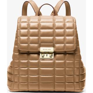 MK Tribeca Small Quilted Leather Backpack - Natural - Michael Kors - ONE SIZE