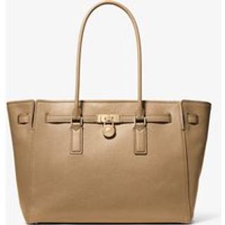 MK Hamilton Moderne Large Leather Tote Bag - Natural - Michael Kors - ONE SIZE