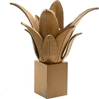 Bordlampe Home ESPRIT Gylden 50 W 220 V