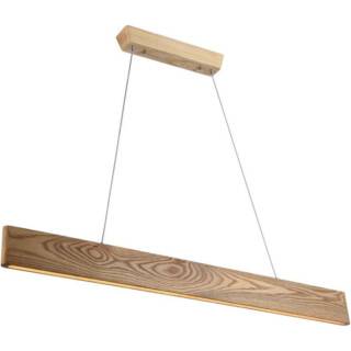24W Hængelampe - LED, 3000K, Maling Træ, HUS - Kulør : Varm