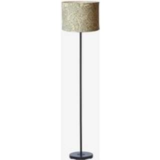 PR Home Gulvlampe Amy, Grøn, Stue/spisestue, Tekstil/stof/silke
