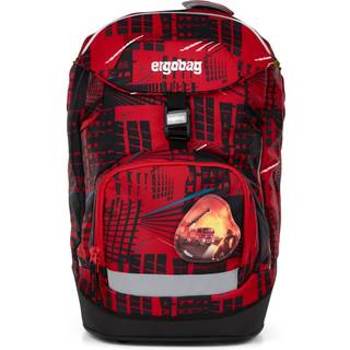 Ergobag Skoletaske Prime FireBear - Rød