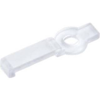 20 stk. klare monteringsklips til LED strip - 10mm, passer til IP20 strips