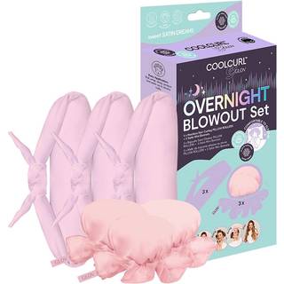 GLOV Cool Curl Overnight Blowout Set - Pink Hårplejesæt