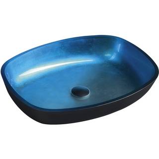 Tvättställ Verge Blå Blank 54x40 cm