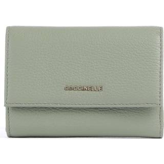 Coccinelle Metallic Soft Pung grå grøn