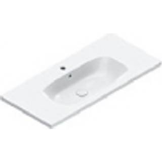 CATALANO Alvea håndvask 100x46 Vægmonteret håndvask med hanehul og overløb