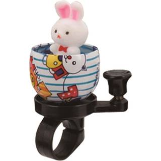 Ringeklokke Bike Attitude Rabbit blå 22,2 mm