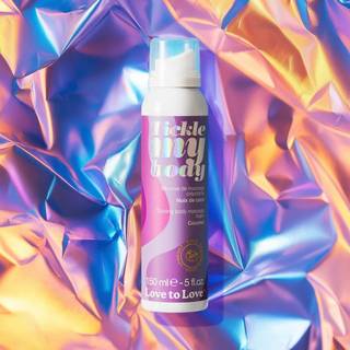 Tickle My Body Massage Foam - Kokosnød