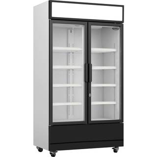Combisteel - KØLESKAB 2 GLASDØRE FCU-750
