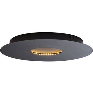 Moderne loftslampe sort 40 cm inkl. LED 3-trins dæmpbar - Morning