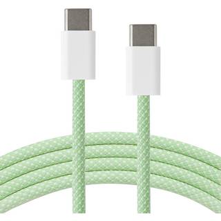 Xceed Braided USB-C til USB-C PD 60W - 1m - Grøn