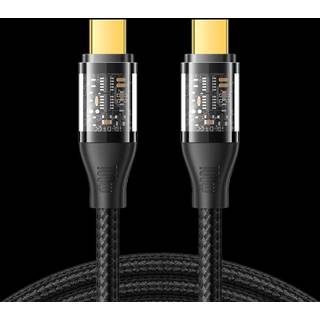 Joyroom USB-C til USB-C Hurtigopladningskabel 100W, 1,2m - Sort