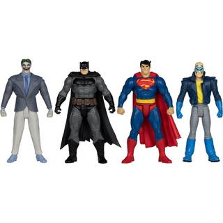 DC Direct Page Punchers Action Figure 4-Pack Batman & Son of Batman & Superman & Joker 7 cm