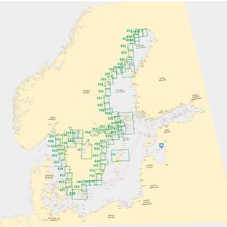 Skærgårdskort Sjöfartsverket 422 Vännskär - Bjuröklubb - Skötgrönnan (Udgave 2022)