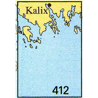 Nautical chart No 412 Estersön-Karlsborg-Malören