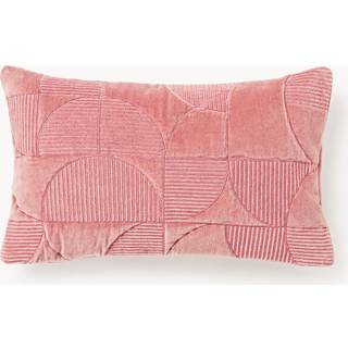 Broderet pudebetræk Verina med geometrisk mønster