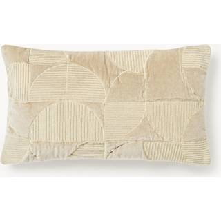 Broderet pudebetræk Verina med geometrisk mønster