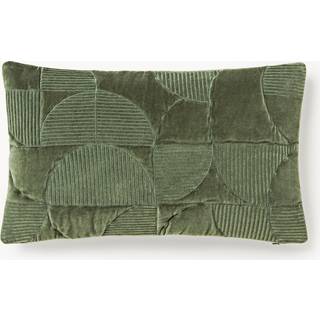 Broderet pudebetræk Verina med geometrisk mønster