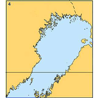 Nautical chart No. 4 Gulf of Bothnia