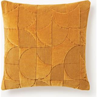 Broderet pudebetræk Verina med geometrisk mønster