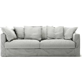 Decotique Betræk Til Le Grand Air 3-personers Sofa - Møbelbetræk Hør Ash Stripe - 11003173