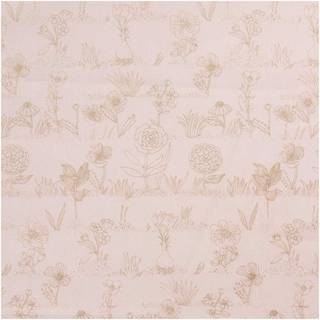 Druckstoff Hygge Pflanzen puder-metallic 50x140cm - Puder-Metallic