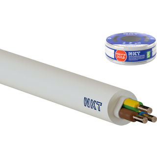 Kabel 3G1,5 Noiklx 90 Dca Lysegrå Rg50 Nkt