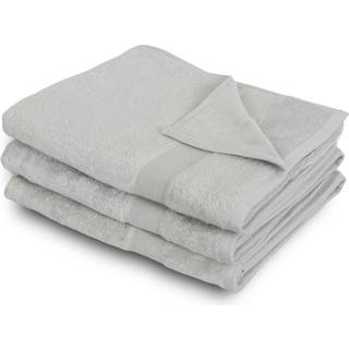 Bambus badelagen - 100x150 cm - Lysegrå - Bløde luksus håndklæder fra Excellent - By Borg