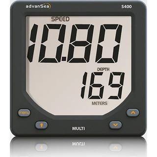 Log &amp; ekkolod AdvanSea S400, 12V, uden giver