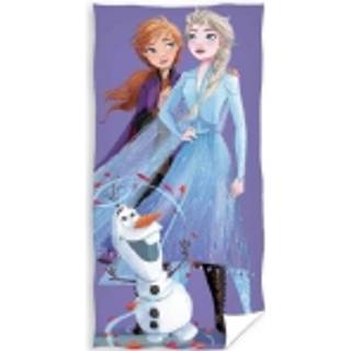 Disney Frost Elsa og Anna Badehåndklæde - 100 procent bomuld