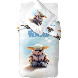 Star Wars Grogu Baby Yoda Sengetøj 150 x 210 cm - 100 procent bomuld