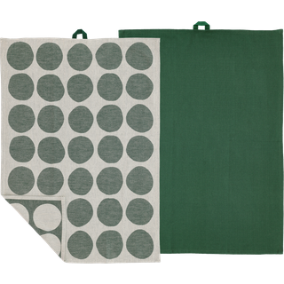 Södahl Viskestykker Bubbles 50x70cm, Pine Green