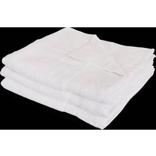 Bambus badehåndklæde - 70x140 cm - Hvid - Bløde luksus håndklæder fra Excellent - By Borg