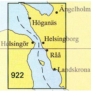 Skærgårdskort Sjöfartsverket 922 Øresund, Nord (Udgave 2025)